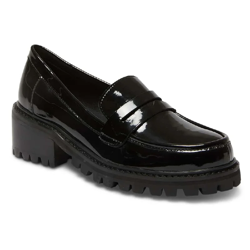 Toronto Loafer in Black Patent