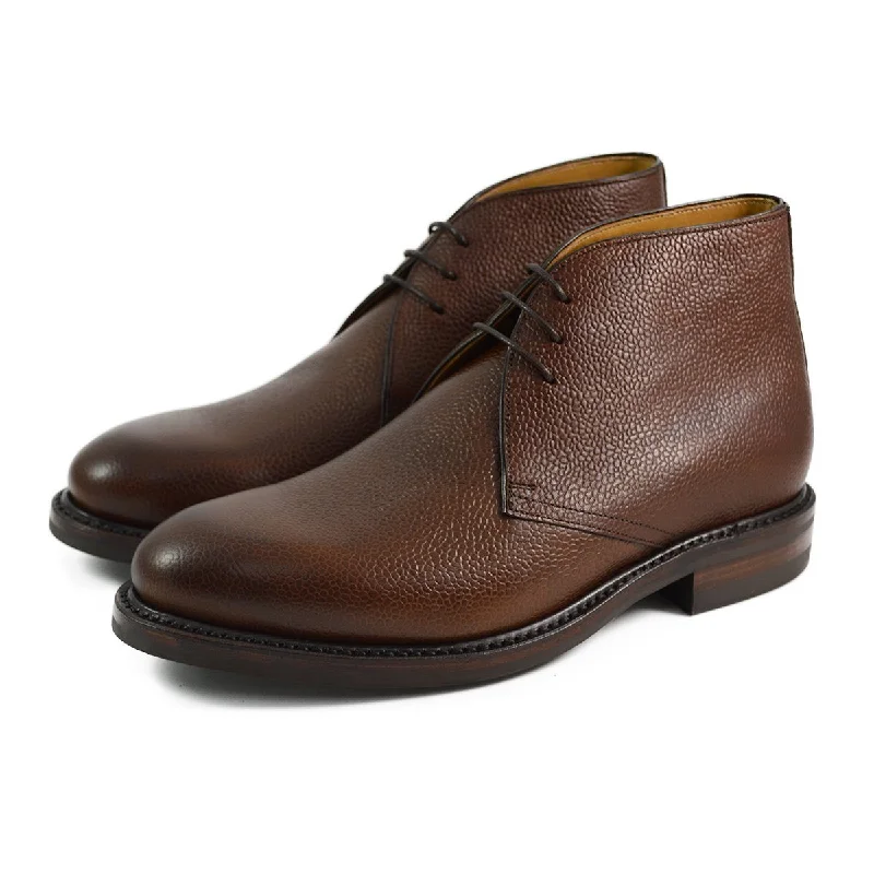 12 UK (46 EU) / Brown / Grain