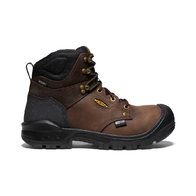 Men's Independence 6"" Waterproof Boot (Soft Toe)  |  Dark Earth/Black