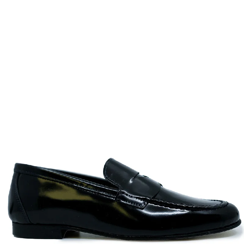 Spain+Co Navy Florentic Penny Dress Shoe