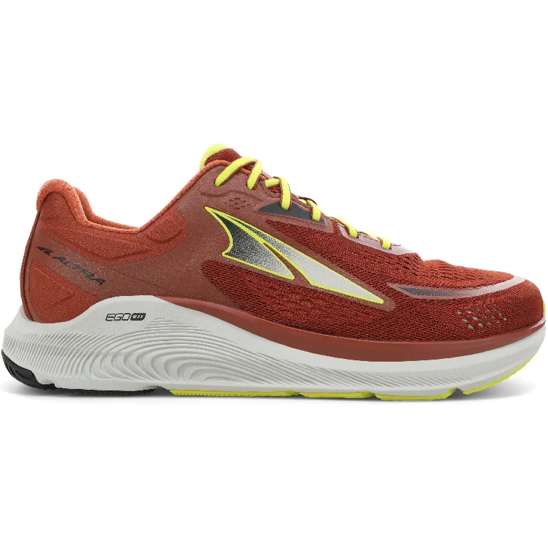 Men's Altra Paradigm 6, Burnt Orange, 9 D Medium