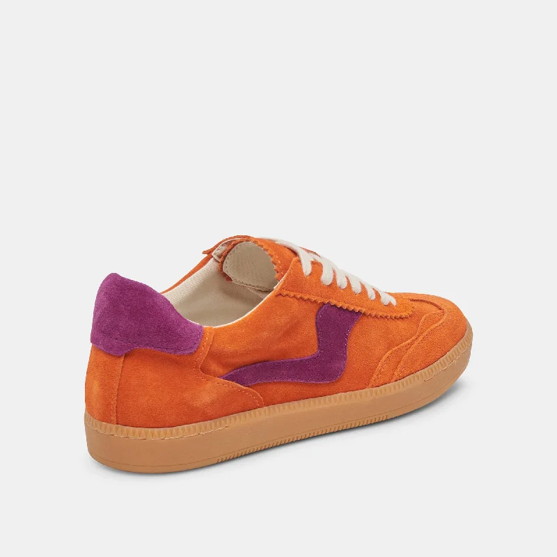 NOTICE SNEAKERS ORANGE MULTI SUEDE