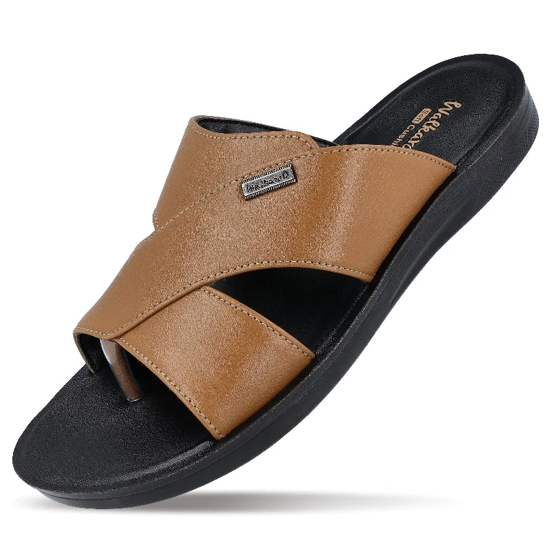 Walkaroo Men Sandals  - WE1325 Chiku