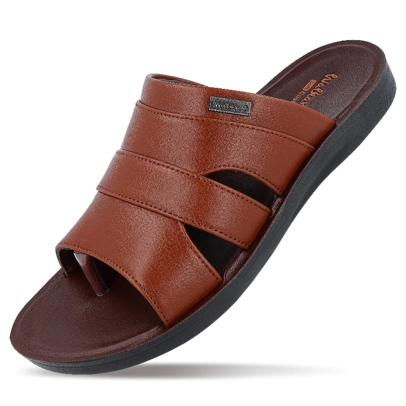 Walkaroo+ Men Sandals  - WE1329 B Brown