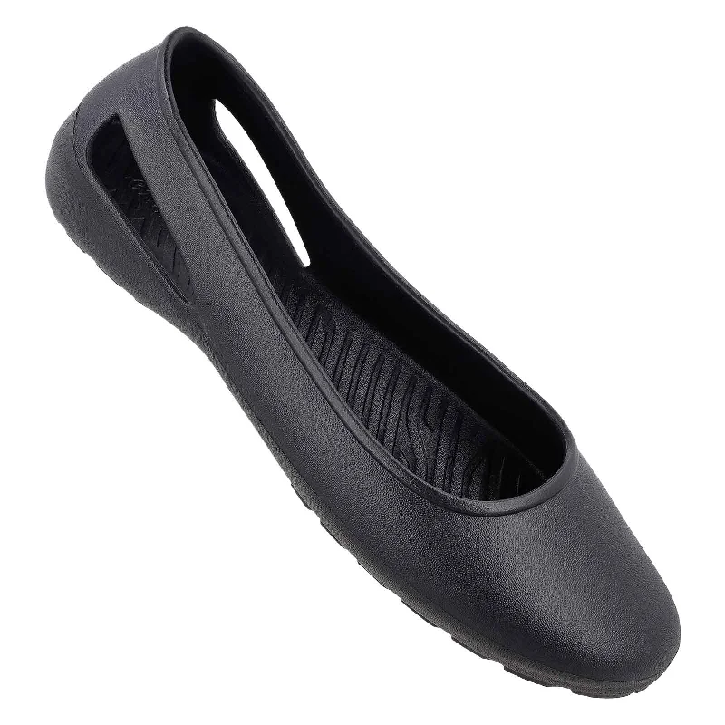 Walkaroo Womens Belly Shoes - WC8925 Black