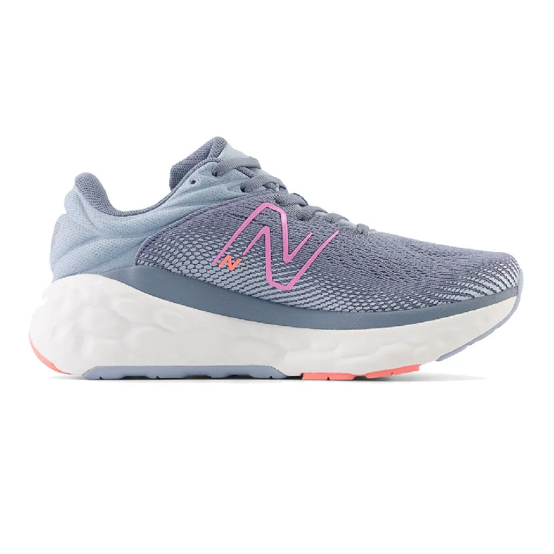 Women's New Balance Fresh Foam X 840v1, Artic Grey/Raspberry, 7.5 B Medium