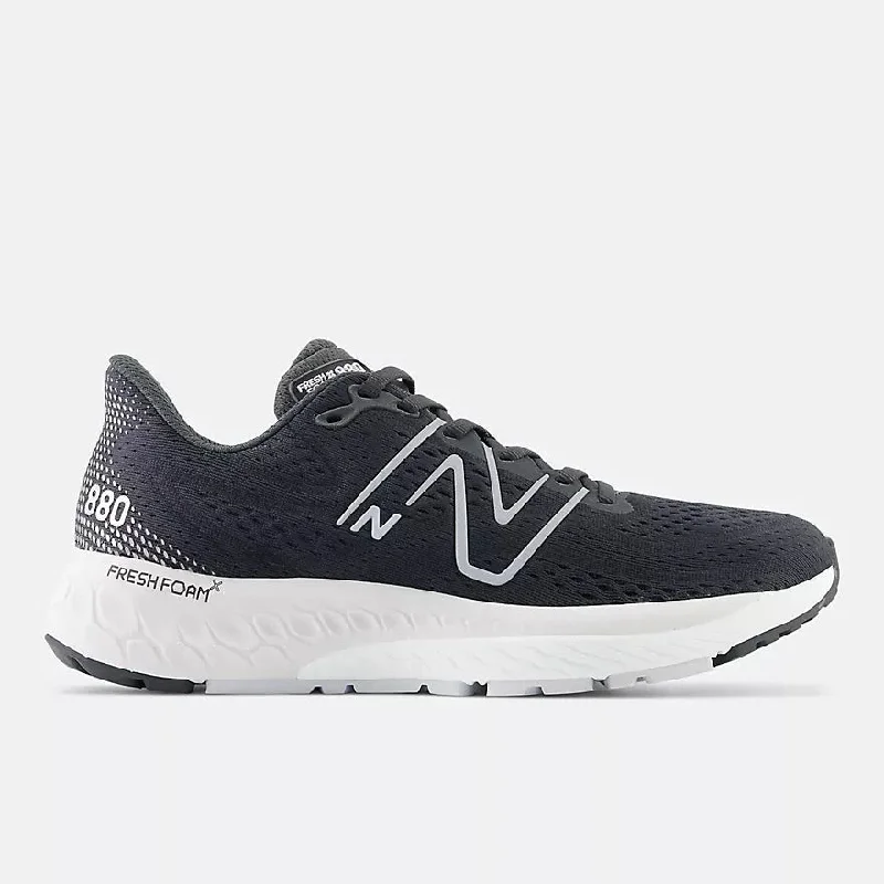 Women's New Balance Fresh Foam X 880v13, Grey/Black, 11 D Wide