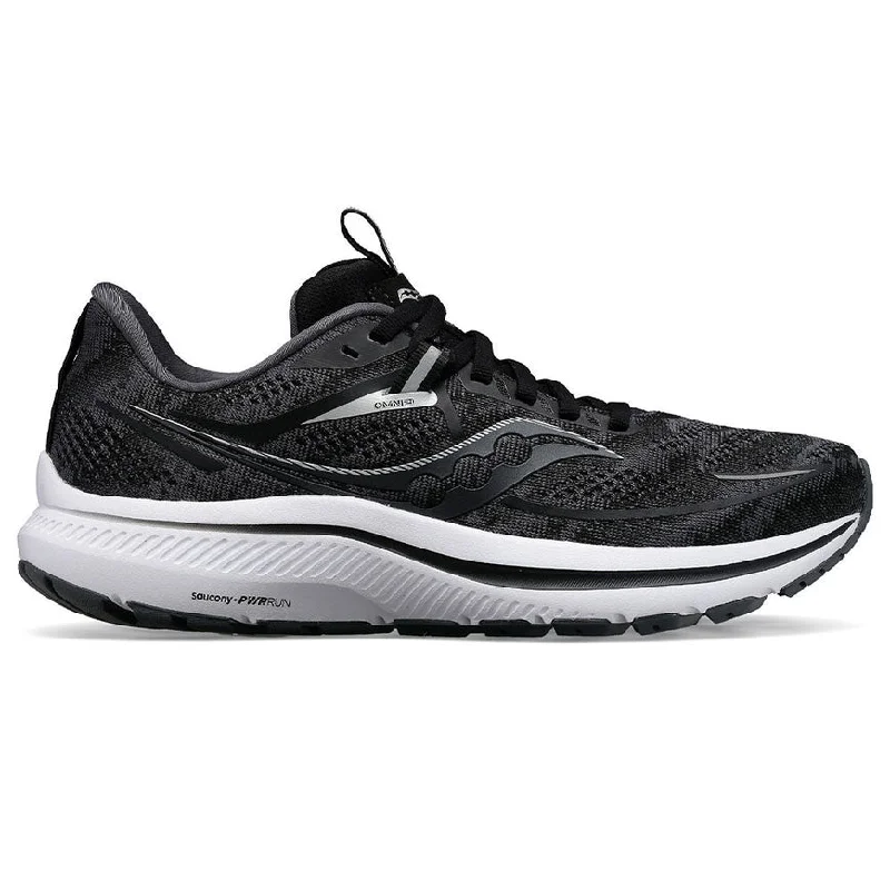 Women's Saucony Omni 21, Black/White, 5.5 B Medium