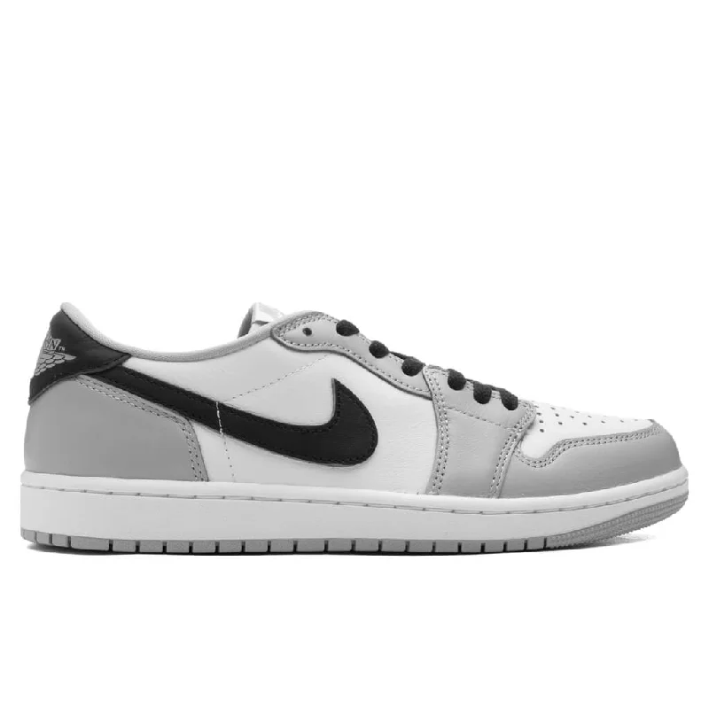 Air Jordan 1 Low OG 'Barons' - White/Black/Wolf Grey