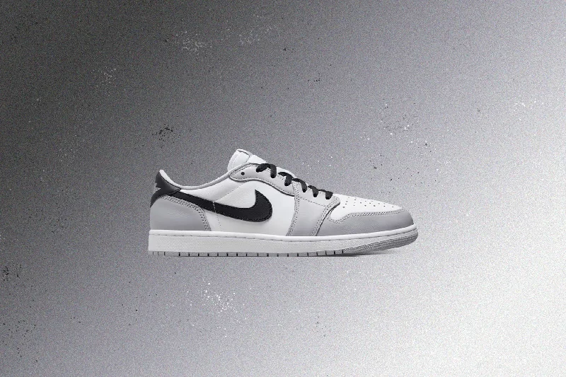 Air Jordan 1 Low OG 'Barons' - White/Black/Wolf Grey