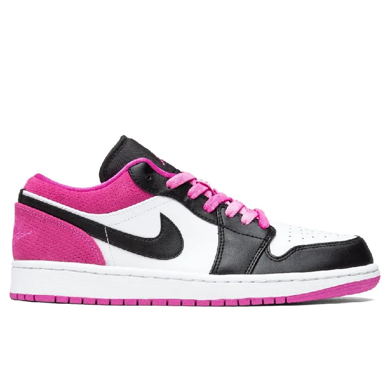 Air Jordan 1 Low SE - Black/Active Fuchsia/White