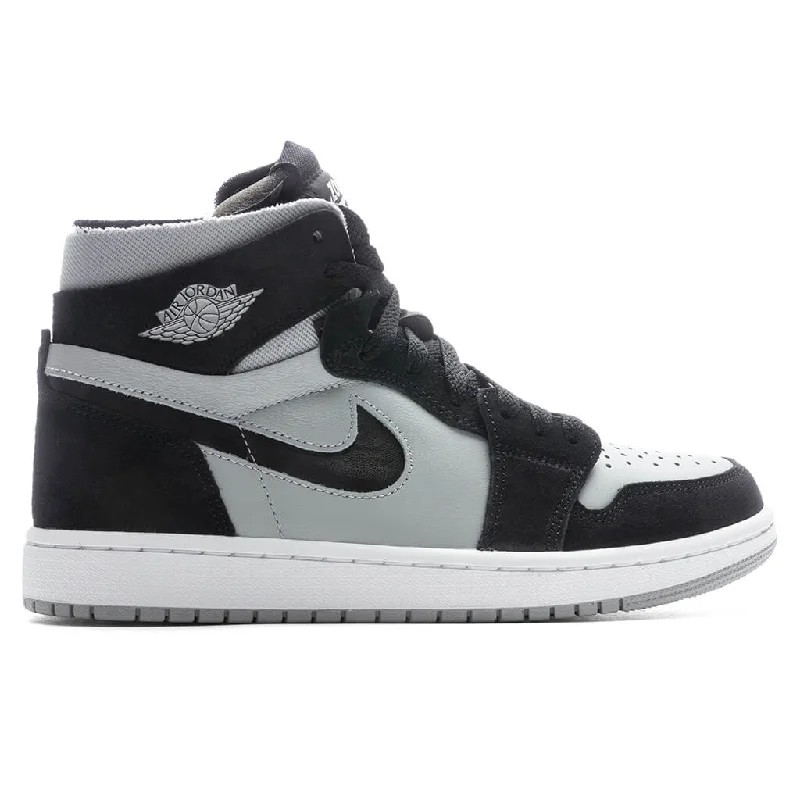 Air Jordan 1 Zoom Cmft - Black/White/LT Smoke Grey