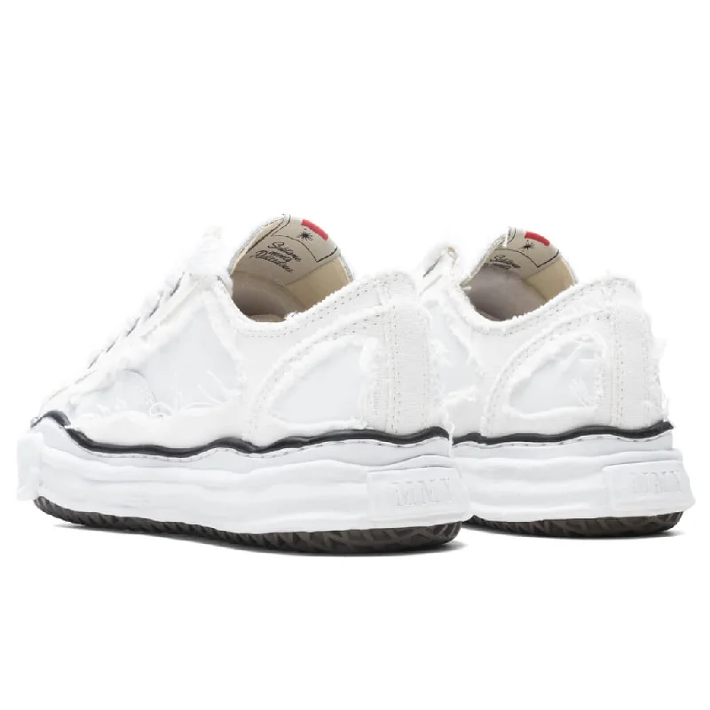 Peterson Low OG Sole Broken Canvas Sneaker - White